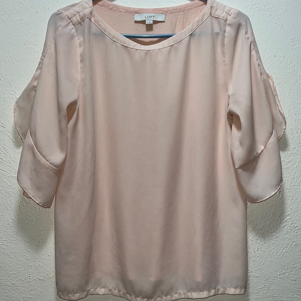 Light pink blouse